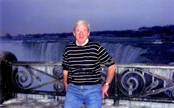 Pat Lalor at Niagara Falls