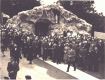 Grotto opening 1959