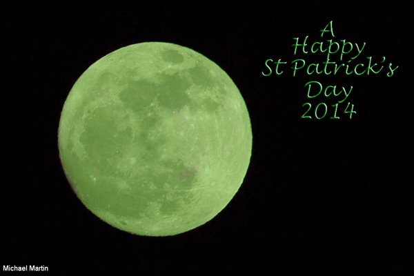 The moon was a beauty last night