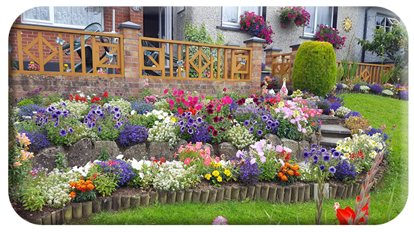 Kathleen and Sinead Abbey's garden