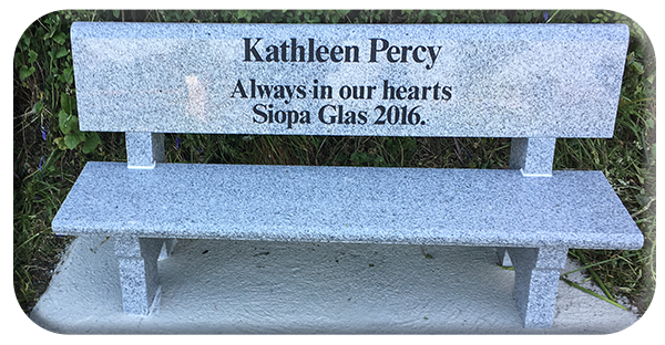 Kathleen's seat.